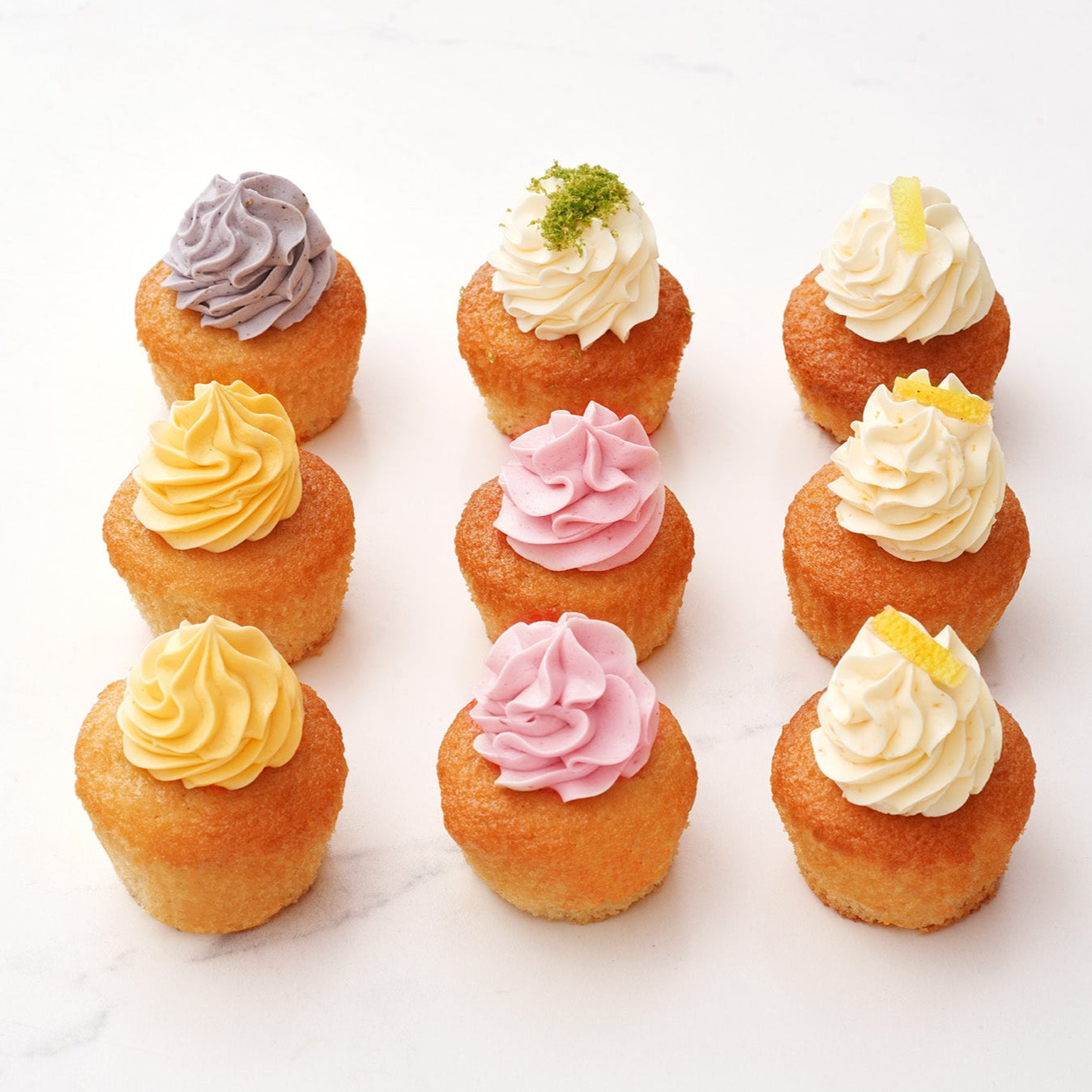 Box 9 cupcakes fruités Love and Cakes Paris