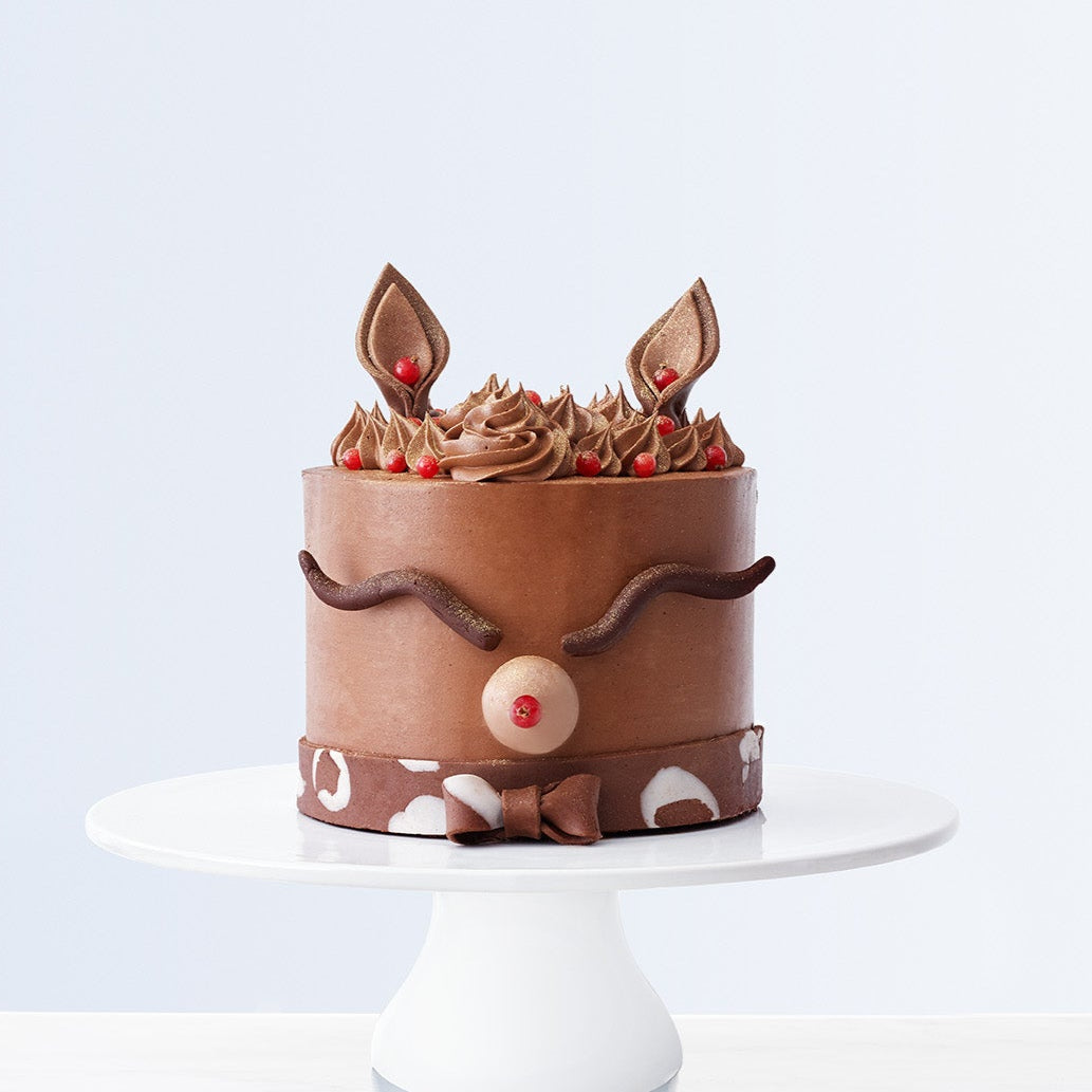 Gateau de Noël Chocolat Renne Love and Cakes Paris