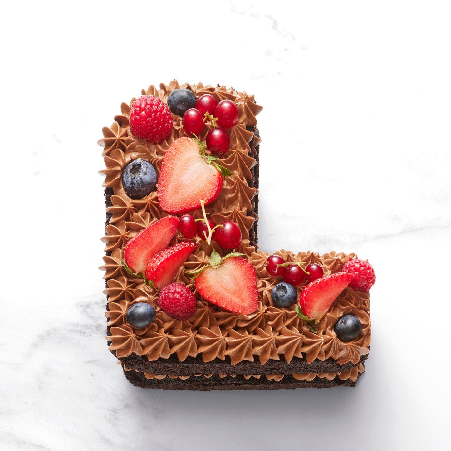 Letter Cake Lettre L Chocolat Paris