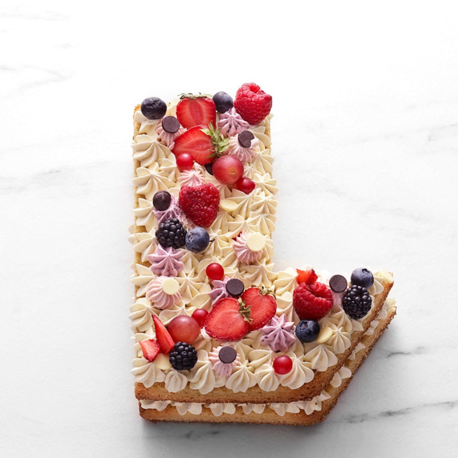 Letter Cake Vanille Paris