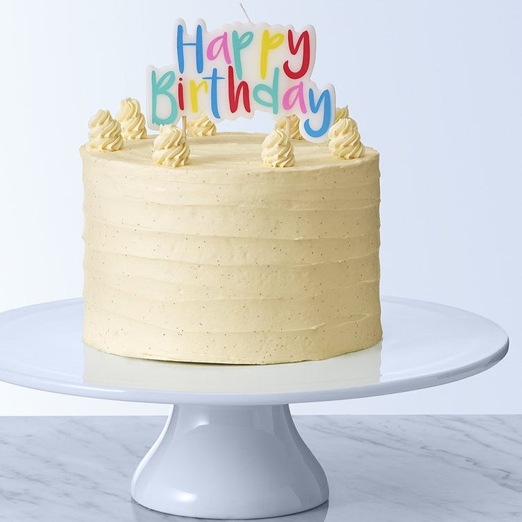 Gateau d'anniversaire vanille Love and Cakes Paris