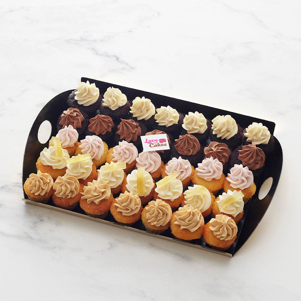 Plateau 35 mini cupcakes Paris