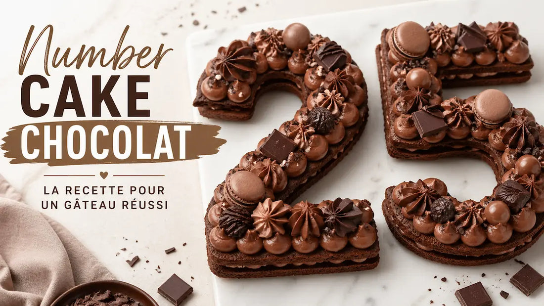 Number cake chocolat : la recette pour un gâteau réussi