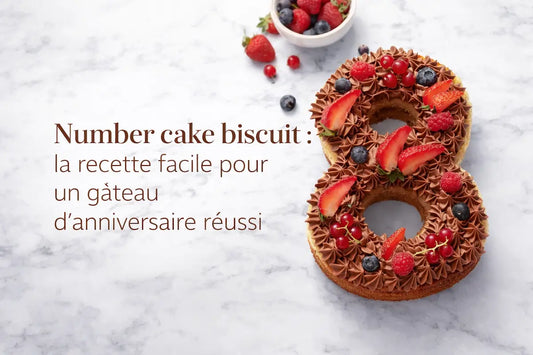 Number cake biscuit : la recette facile pour un gâteau réussi