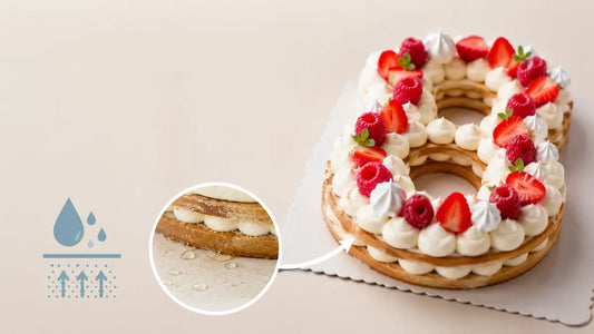 Comment éviter qu'un number cake rende de l'eau