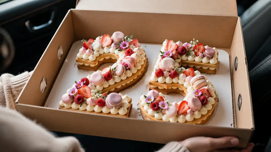 Comment transporter un number cake sans l'abîmer