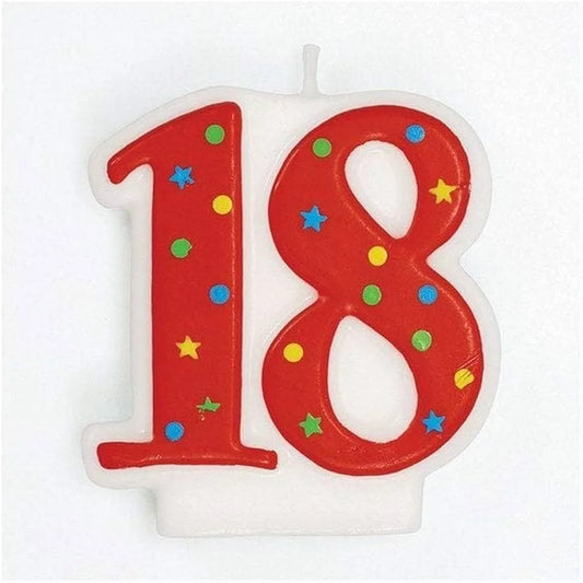 Bougie Chiffre 18
