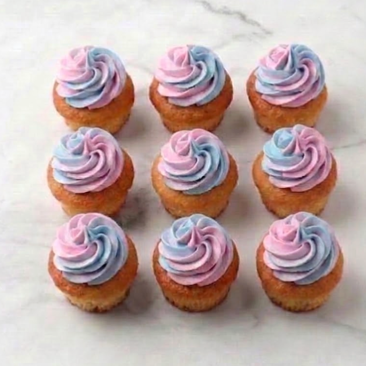 COFFRET GENDER REVEAL CUPCAKES