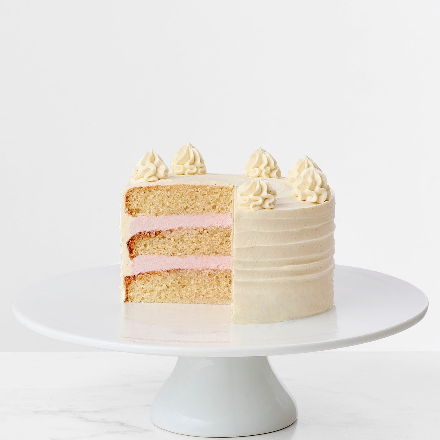 Gender_Reveal_Cake_Love_and_Cakes_Paris_Vanilla_It's a girl