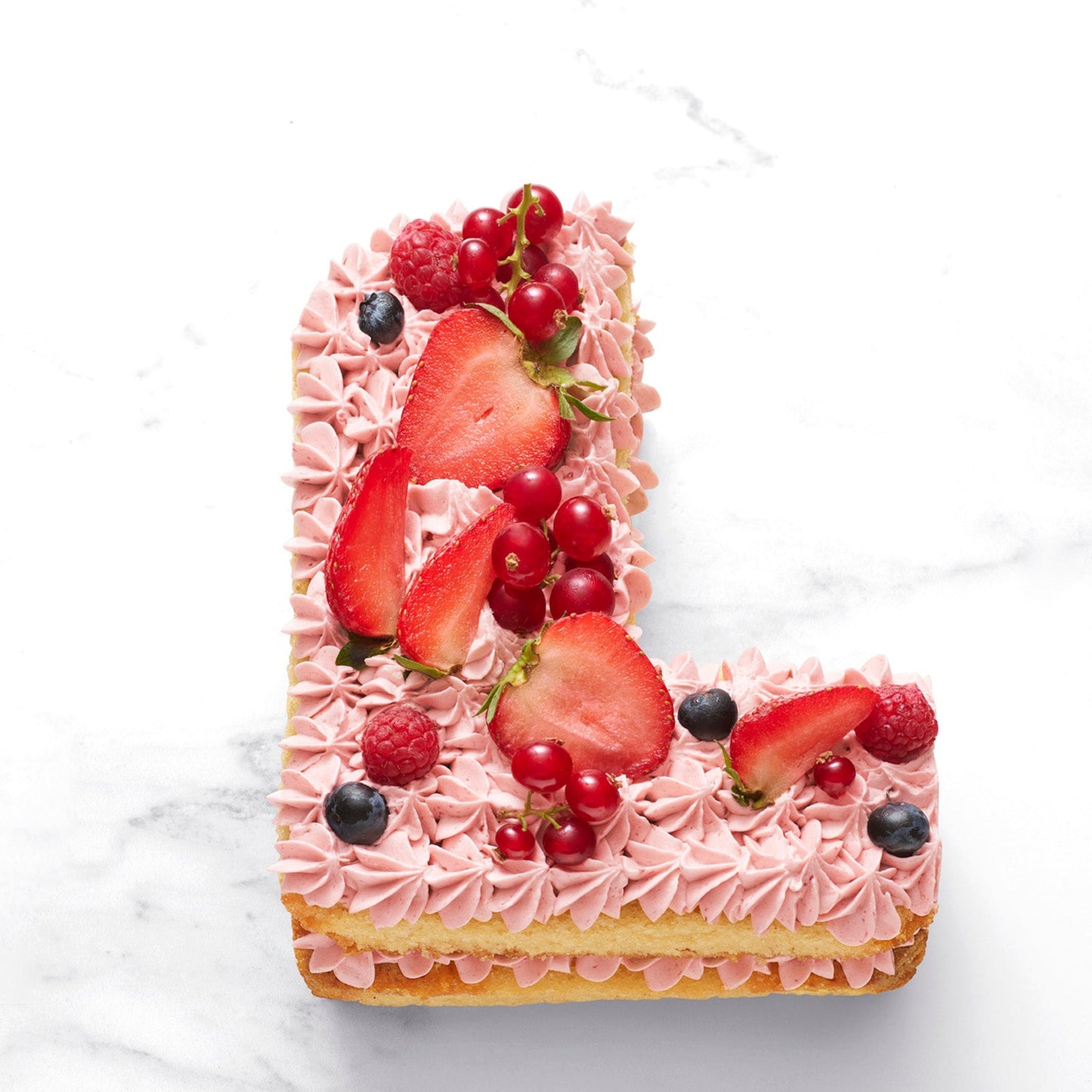 Letter Cake Florida Cake Vanille