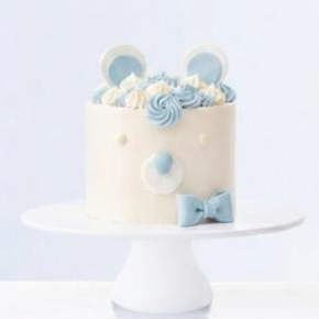 LAYER CAKE Teddy Bear Blue